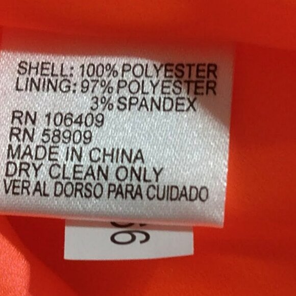 Nwt Gianni Bini Tiered Dress 2 Womens Sleeveless Unique Vibrant Dopamine - Picture 10 of 11